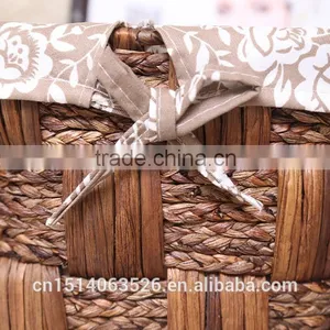 Wicker Food Storage Basket With Handle for Home Decoration thumbnail-4