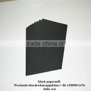 Black Paper With Grey Back Laminated Board Black Paper Cardboard/core Board Paper/core Black Cardboard Paper thumbnail-3