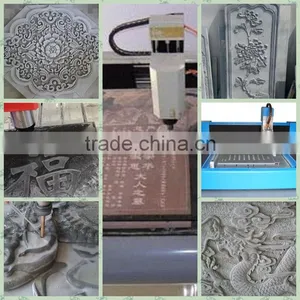 HS1325 Jinan Manufacture Gravestone Headstone Marble Stone Engraving Cnc Router Machine Price thumbnail-5