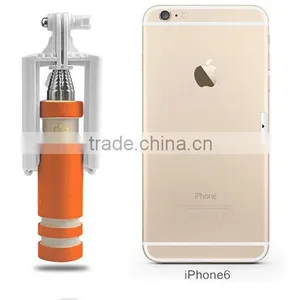 Mini Selfie Stick 13.5 cm 2015 Top Hot 13.5cm Super Mini Wired Selfie Stick Handheld Monopod thumbnail-2