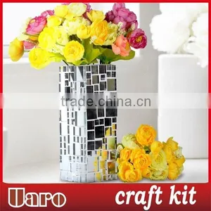 Wholesale DIY Mirror Glass Mosaic Vase thumbnail-1