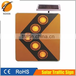 LED Flashing Solar Panel Led Traffic Sign thumbnail-2
