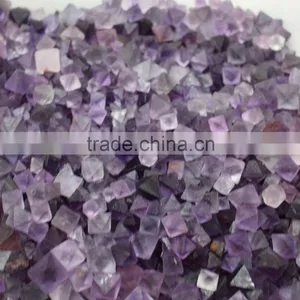 Purple Color Rough Fluorite Quartz Tumble Stone thumbnail-4