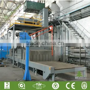 Environmental Protection Equipment/Hot Stone Shot Blasting Cleaning Machine For Foundry thumbnail-1
