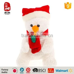 BSCI Custom Plush Toy Christmas Costume Snowman Yeti thumbnail-1