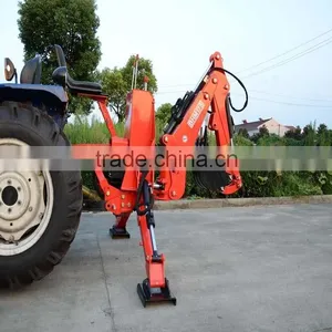 Mini Tractor Excavator/ Tractor Mounted Backhoe Excavator With Front End Loader Quality Choice Most Popular thumbnail-2