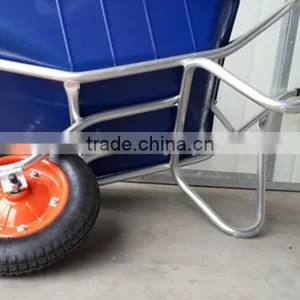 WB1208, 47L Japanese Market High Quality Alloy Construction Concrete Wheelbarrow, Japanese Wheelbarrow thumbnail-3