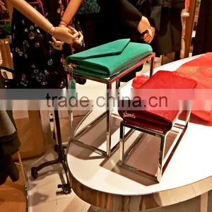 Leisure Women Bags Display Rack Stainless Steel Handbags Rack thumbnail-1