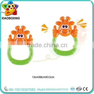 2016 Best Selling Baby Rattle Teether Gift Set Infant Toys for Promotion thumbnail-5