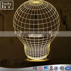 Acrylic Led Night Lights,Colorful 3D Lamp Visual Led Night Light thumbnail-1