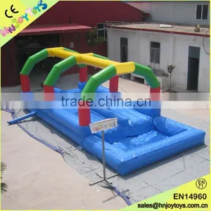 Fashionable Hot Selling Inflatable Flat Water Slide for Sale thumbnail-1