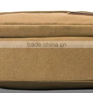 2016 Factory Manufactory Custom Mens Vintage School Shoulder Bag Pocket Briefcase Casual Messenger Bag Canvas Cloth thumbnail-6