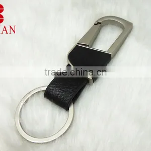 Hot Selling Matte Leather Keychain thumbnail-2