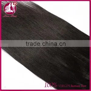 Wholesale Factory Price 10-30" Indian Human Hair Extension Clip in Hair Virgin Clip in Hair thumbnail-5