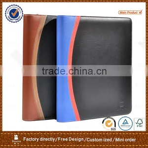 Hot Sale Conference Folder With 3 Ring Binder/leather Document Folder thumbnail-1