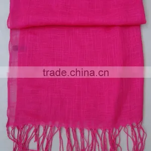 100% Viscose Scarves, Solid Color, Dyeing thumbnail-1
