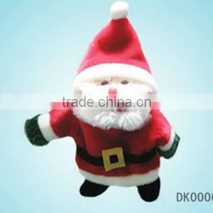 14" Hi-pile Santa Claus Stuffed Toy Felt Hand Puppet PP Cotton Filled thumbnail-1