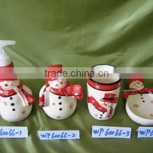 Snowman Bathroom Set thumbnail-1