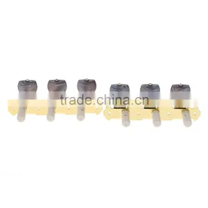 1 Pair Gold-Plated 3 Machine Head Classical Guitar String Tuning Keys Pegs thumbnail-6