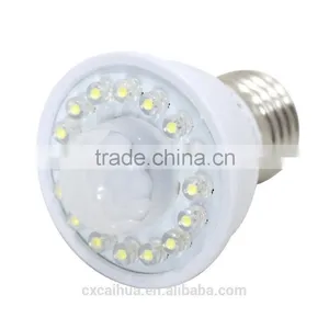 2016 High Quality 1w 2w GU10/B22 Mini Gu10 Led Sensor Light Bulb thumbnail-1
