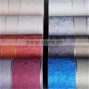 Deep Color Embossing Vinyl Striped Washable Wallpaper thumbnail-1
