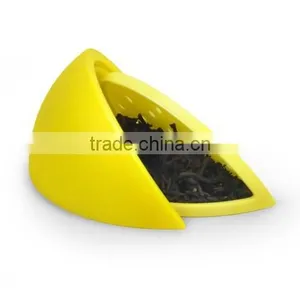 Novelty New Design Lemon Shape Silicone Tea Infuser thumbnail-1