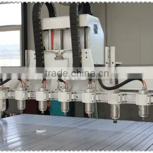 High Efficiency Servo 8 Spindle CNC Wood Carving Machine Furniture Making Machinery thumbnail-3