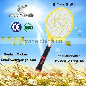 BBY-8309G LED TORCH ELECTRUC MOSQUITO SWATTER BAT ZAPPER thumbnail-1