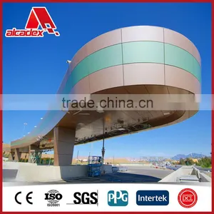 Exterior Facade Cladding Aluminum Composite Panel Wall Cladding Panel thumbnail-1