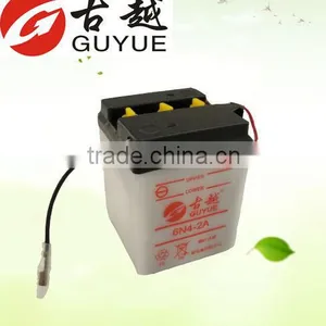 6V 4Ah Dry Charged Green Motorcycle Battery 6N4-2A-4 thumbnail-4