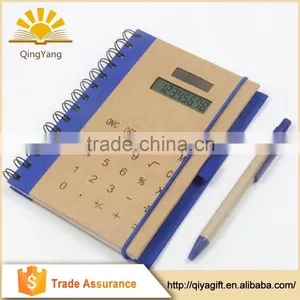 Office & School Supplies Notepad WIth Calculator Business Stationery Kraft Spiral Notebook thumbnail-3