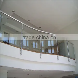 House Plans Stair Grill Design Glass Handrail Price China Supplier thumbnail-1