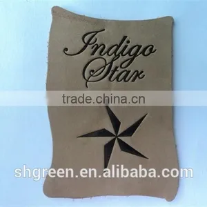Durable Genuine Cowhide Leather Labels thumbnail-6