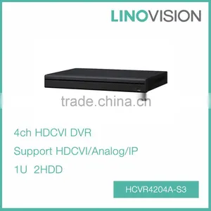 Cost-effective 4CH 1U Anolog& HD-CVI 720P-Lite 2HDD CCTV DVR , Support HDCVI/Analog/IP thumbnail-1