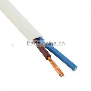 PVC Flat Cord Wire 300/300V Flexible Copper Conductor thumbnail-1