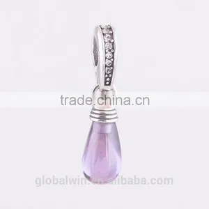 Fashion Unisex Jewelry 925 Sterling Silver European Crystal Charm Style Pendant Fit Brand Bracelet thumbnail-5