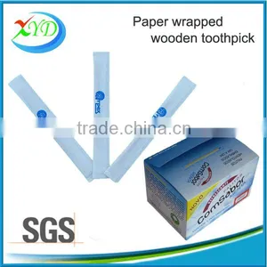 2016 Lowest Price High Sales Paper Wrapped Toothpick in China Factory thumbnail-6