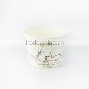 Eco-Friendly Hot Selling Disposable Paper Food Bowl For Soup Custom Print Paper Bowls thumbnail-3