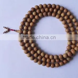 String of Sandalwood Bead Wholesale/8 mm Aromatic Wood Beads/malas thumbnail-3