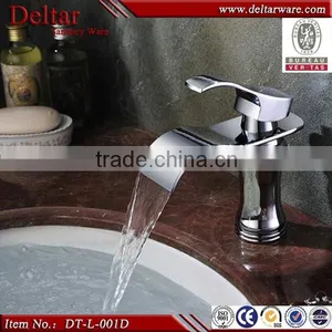 Tall Bathroom Basin Faucet, Gold Plated Basin Faucet Taps thumbnail-1