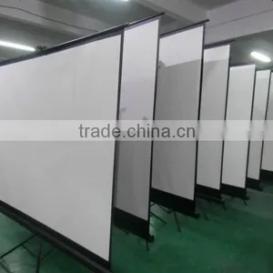 2015 Top Quality ! Tripod Manual Pull Down Projector Projection Screen thumbnail-6