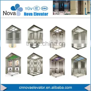 1600kg Passenger Elevators, VVVF Control Traction Machine Elevator for Commercial Usage thumbnail-1