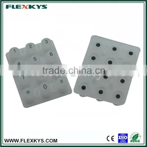 High Quality Colorful Rubber Waterproof Silicone Rubber Numeric Keypad thumbnail-6