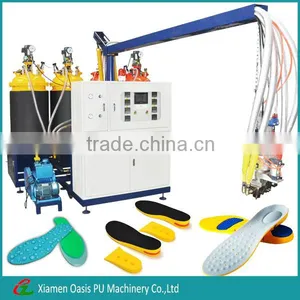 Low Pressure Foam PU Machine for Making Polyurethane Shoe Sole thumbnail-1