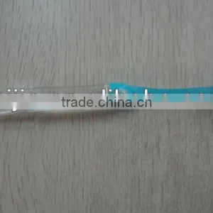 Cheap Transparent Hotel Disposable Foldable Toothbrushes for Adults thumbnail-1