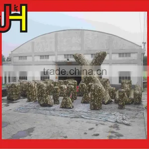 OEM Factory Custom 15 PCS Inflatable Laser Tag Arena For Sale thumbnail-5