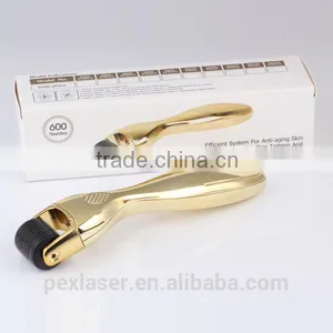 Gold Handle 600 Needles Dermaroller for Hair Loss Treatment thumbnail-3