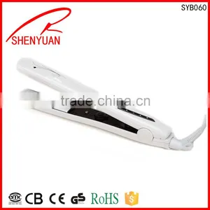 China Hair Straightener Wholesale Price 220v Professional Flat Iron Pro Nano Titanium thumbnail-1