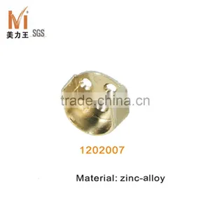 Nickel Plated Zinc Alloy Wardrobe End Rail Brackets thumbnail-1