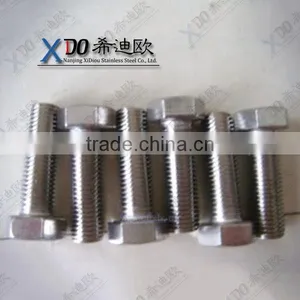 GH2132 A286 Hex Bolt Specials Stainless Steel EN1.4980 Din933 M12*50 thumbnail-2